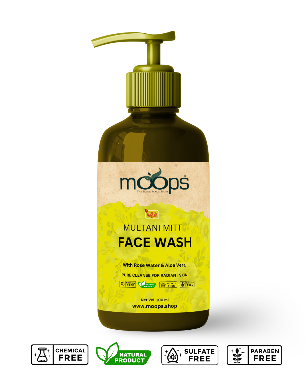 Moops Multani Mitti Face Wash