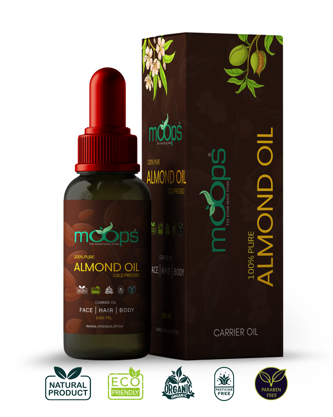 Moops Almond Oil