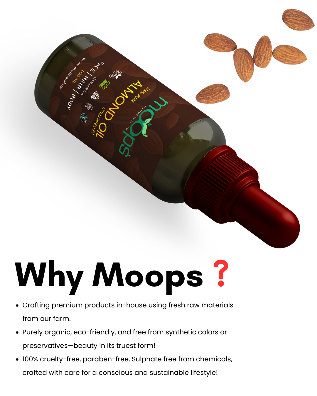 Moops Almond Oil