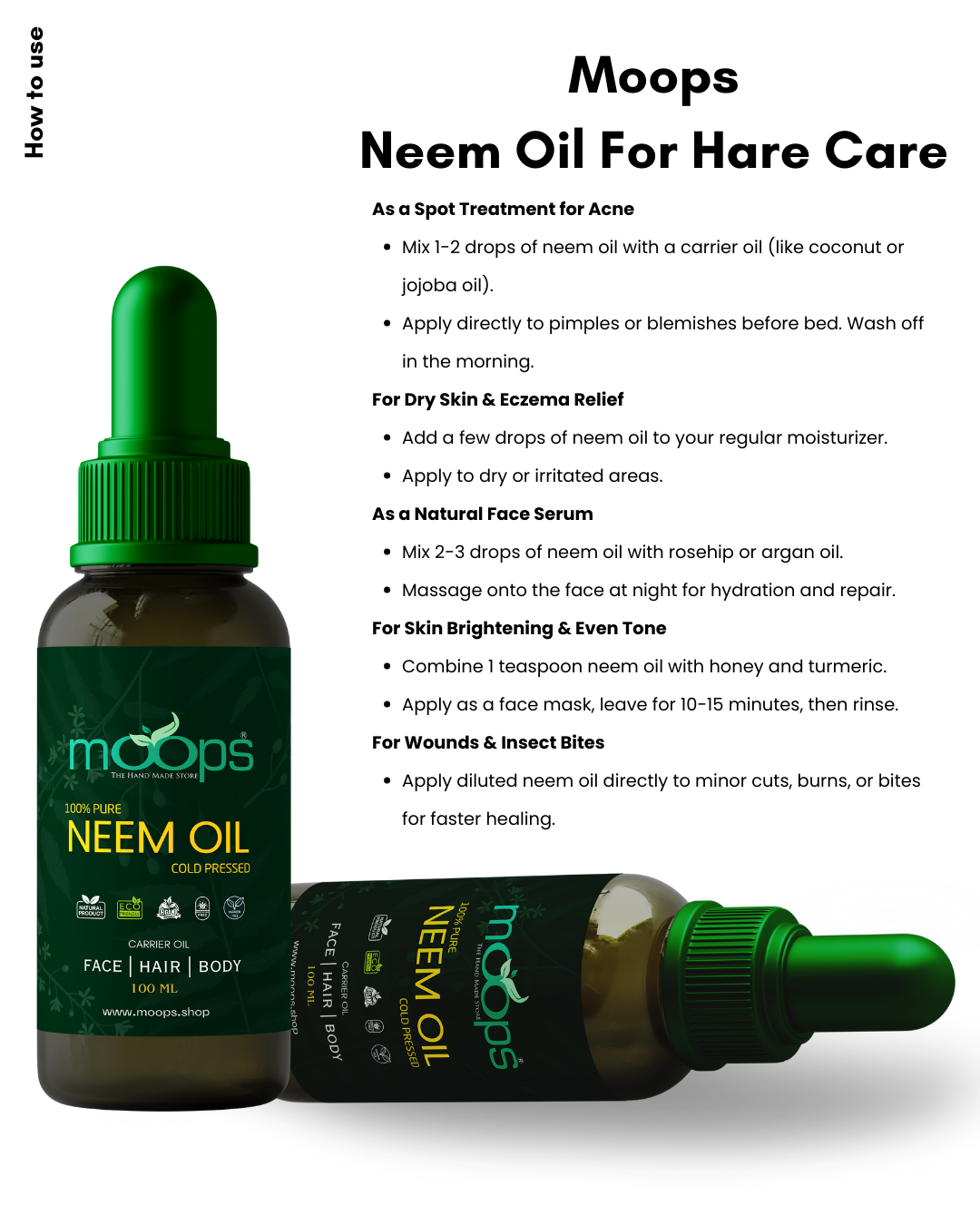 Moops Neem Oil
