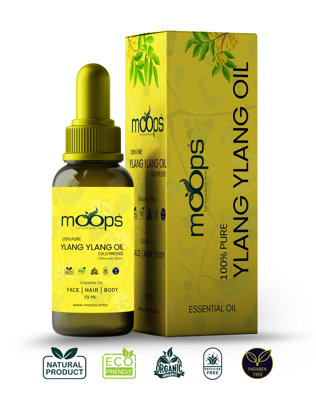 Moops Ylang Ylang Essential Oil