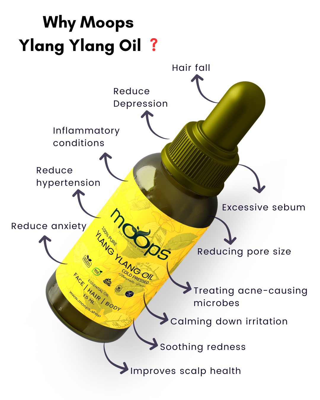 Moops Ylang Ylang Essential Oil