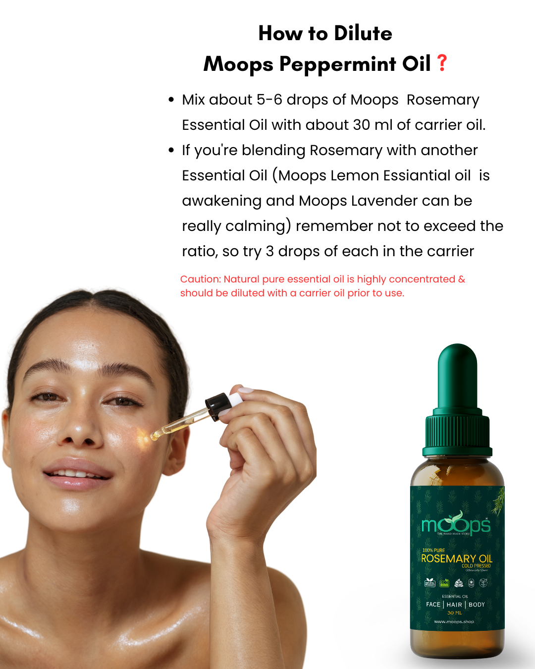 Moops Rosemary Essential Oil 
