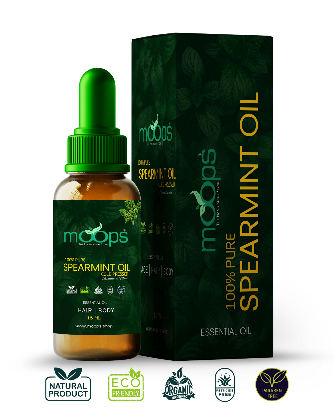 Moops Spearmint Essential Oil